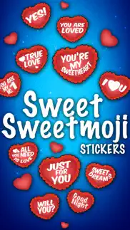 sweet sweetmoji stickers iphone screenshot 1