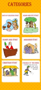 Bible coloring book stories screenshot #1 for iPhone