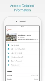 paris travel guide and map iphone screenshot 2