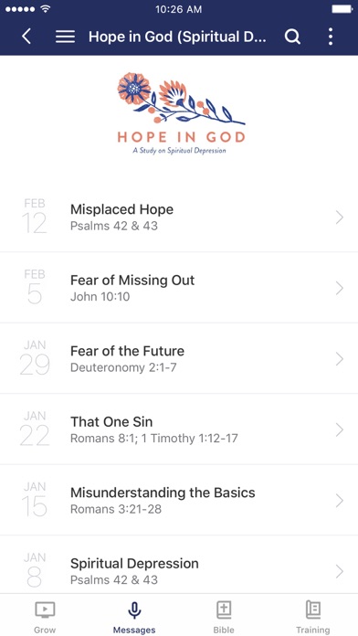 Ignite College Ministry Screenshot