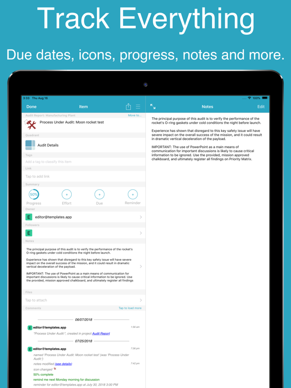 Screenshot #4 pour Priority Matrix
