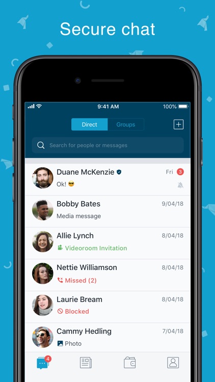 LetKnow - encrypted messenger