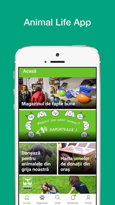 Animal Life App Screenshot