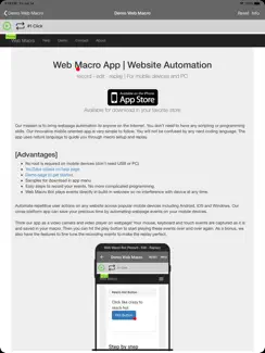 Web Macro Bot: Record & Replay iPad image 4