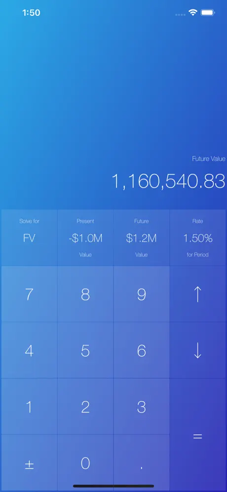 Time Value of Money Calculator