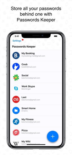 Passwords Keeper - 安全密码管理器(圖1)-速報App