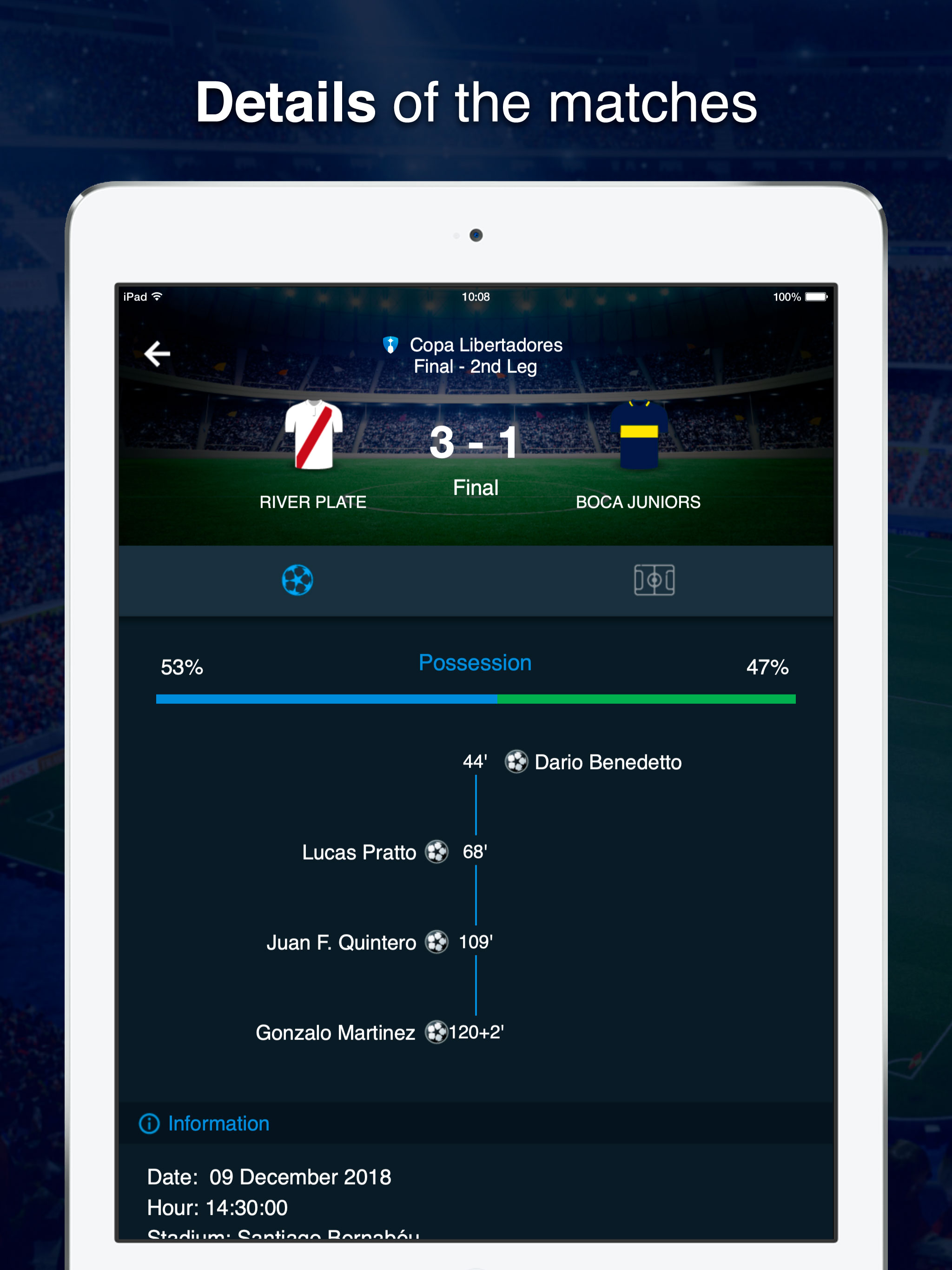 Scores Southamerican soccer screenshot 8
