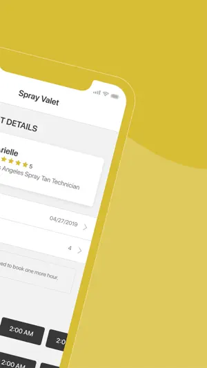 SprayValet screenshot 2