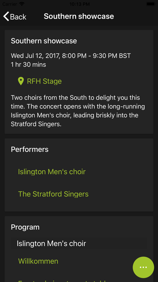 #2. Integra Planner Schedule (iOS) 由: Gala Choruses