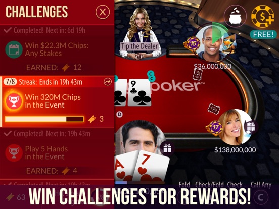 Free Zynga Poker Tickets