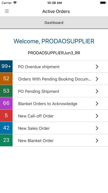 OpenText Active Orders Mobile