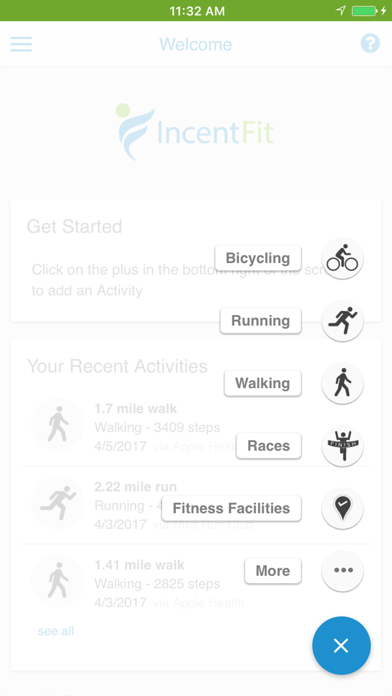 IncentFit Screenshot
