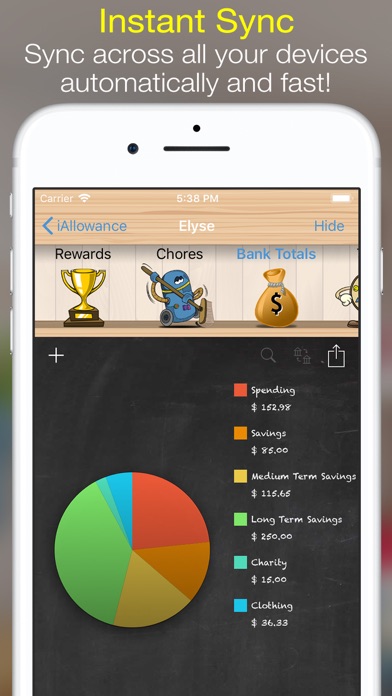 iAllowance Lite with ... screenshot1