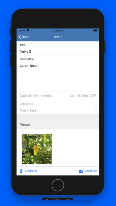 App screenshot