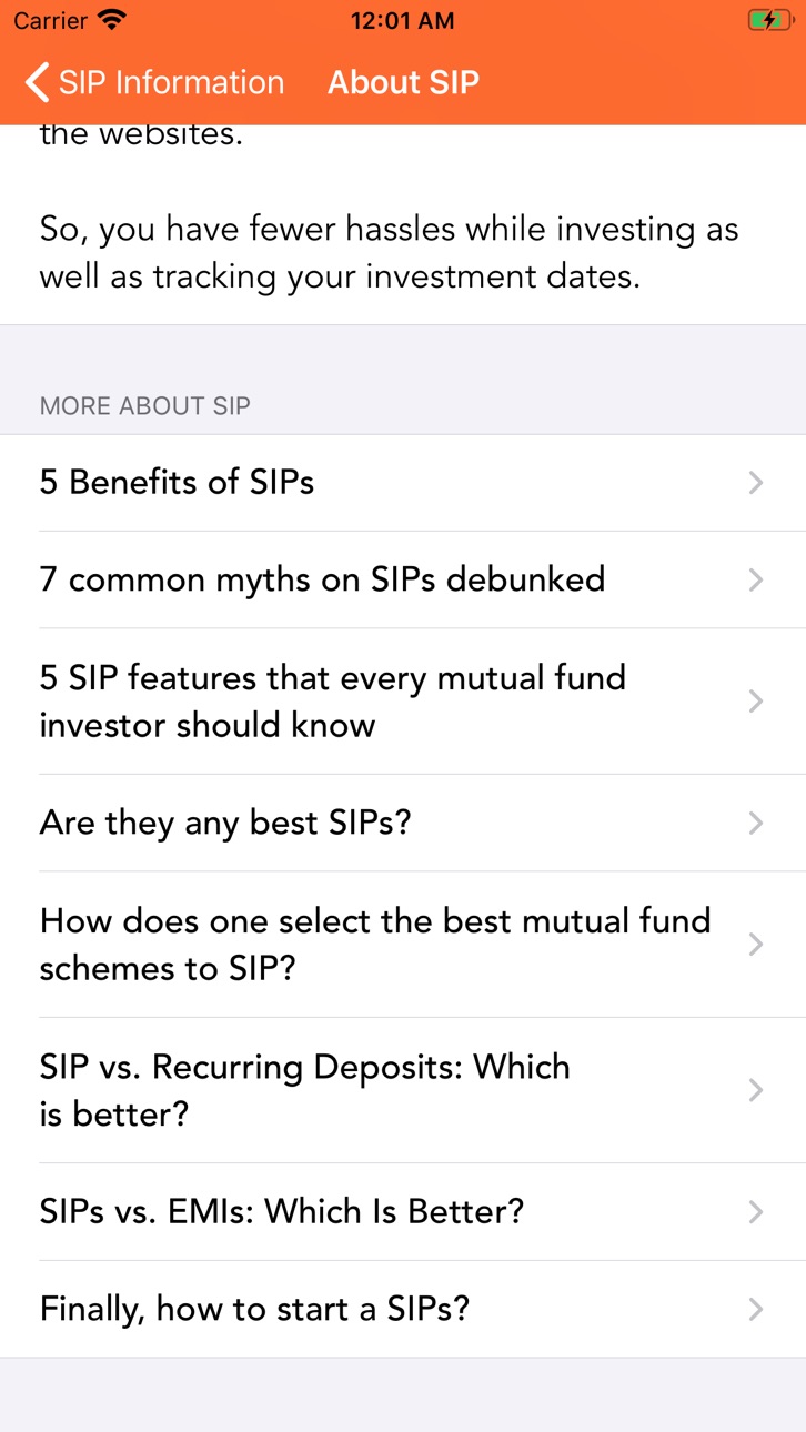iPhone screenshot