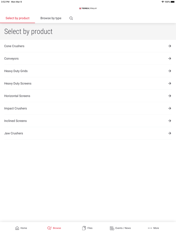 Screenshot #5 pour Terex Finlay Portal