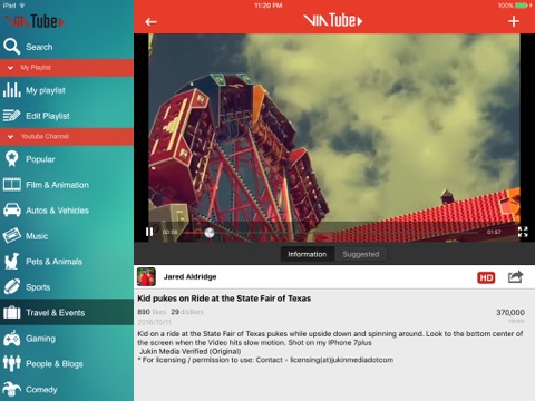 VIATube - Player for YouTube screenshot 2