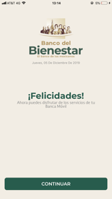 Banco del Bienestar Token screenshot
