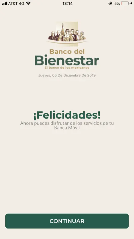 Banco del Bienestar Token screenshot 6 of 8