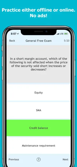 Game screenshot Series 7 Exam Center hack