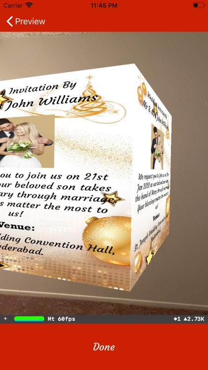 WeddingInviteWithAR screenshot-8