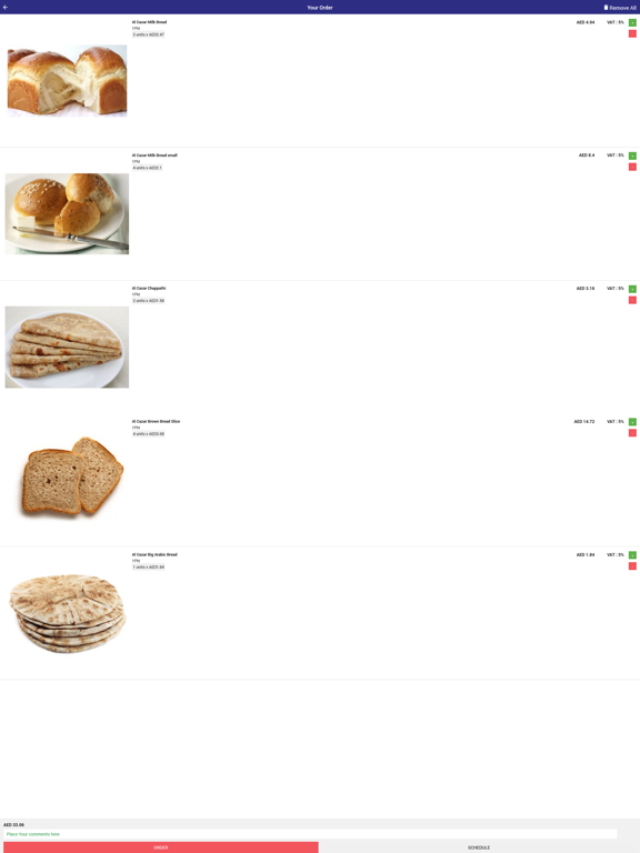 Pasons SuperMarket iPad screenshot 4 - Shopping app