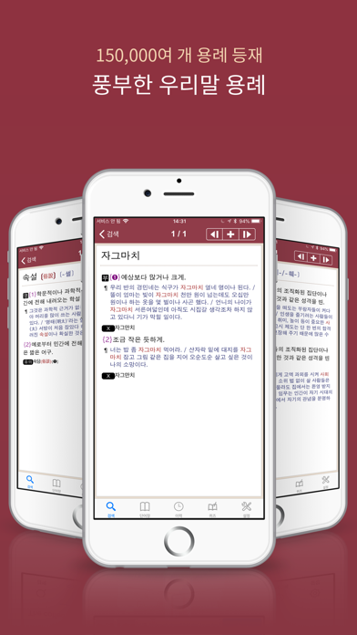 Screenshot #2 pour 고려대 한국어사전 2012