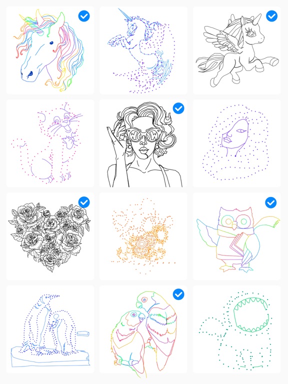 Screenshot #4 pour Dot to Dot to Coloring