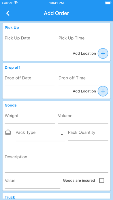 App screenshot