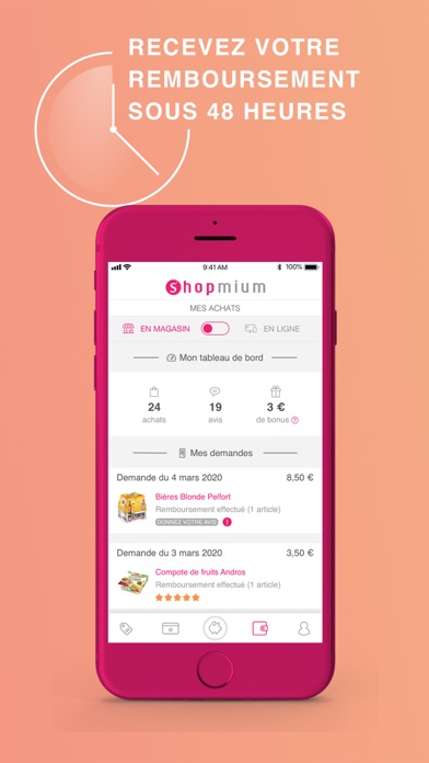Shopmium : cashback & bon plan Shopmium : cashback & bon plan