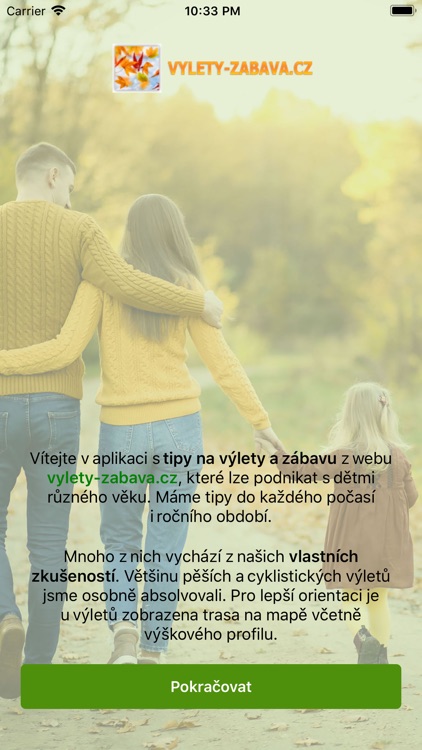 Výlety a zábava s dětmi