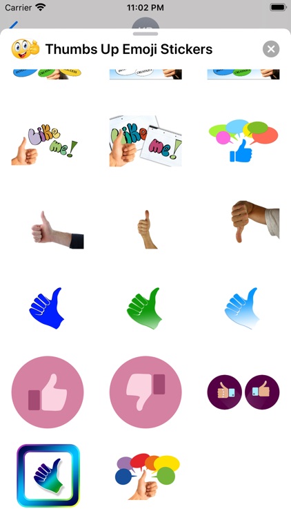 Thumbs Up Emoji Stickers screenshot-7