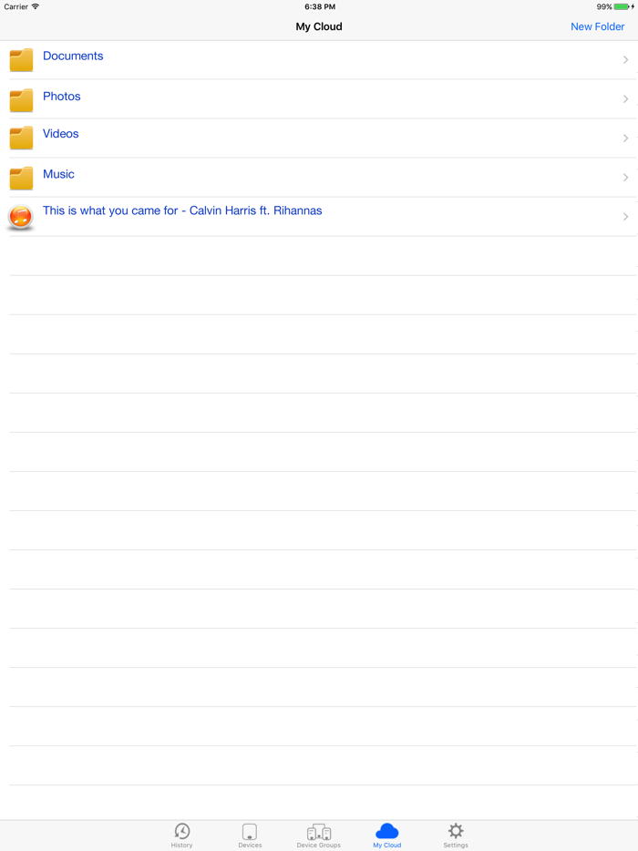CloudDrop- File Transfer