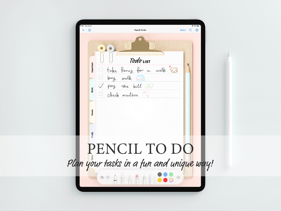 #1. Pencil To Do List (iOS) 由: KAPICREATES