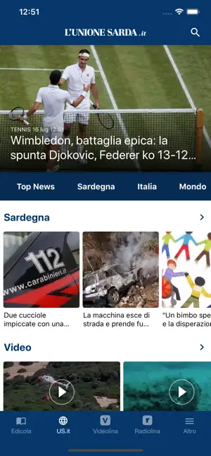 L'Unione Digital iPhone screenshot 2