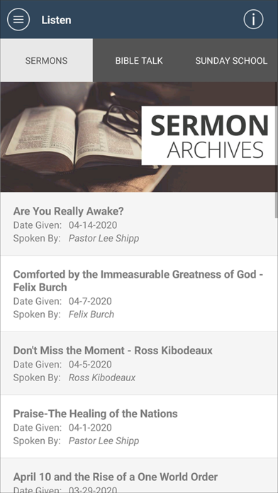 Screenshot #2 pour First New Testament Church