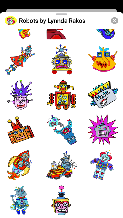 Screenshot #2 pour Robots by Lynnda Rakos