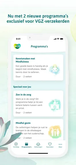 Game screenshot VGZ Mindfulness Coach apk
