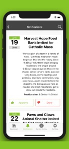 Volunteer App screenshot #4 for iPhone