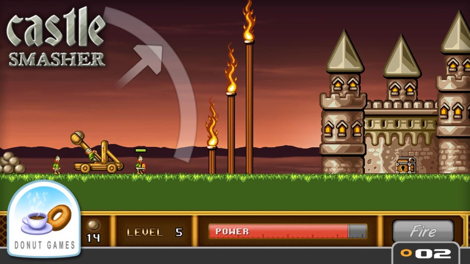 #1. Castle Smasher (iOS) 由: Donut Games