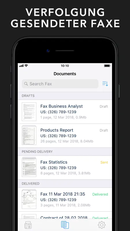 FAX from iPhone & iPad App screenshot 5 of 5