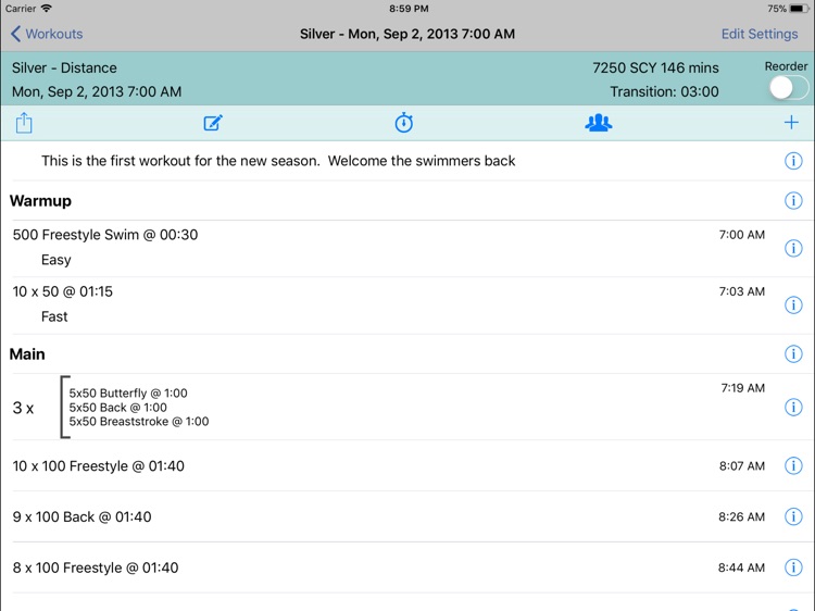 Workouts for Swim Coaches
