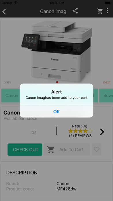 Alsayer shop iPhone screenshot