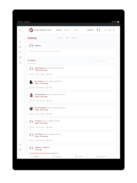 Screenshot #4 pour Walkie App