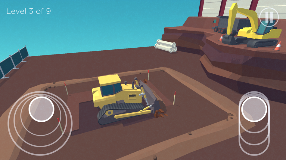 #4. Dig In: A Dozer Game (iOS) 由: Simcoach Games