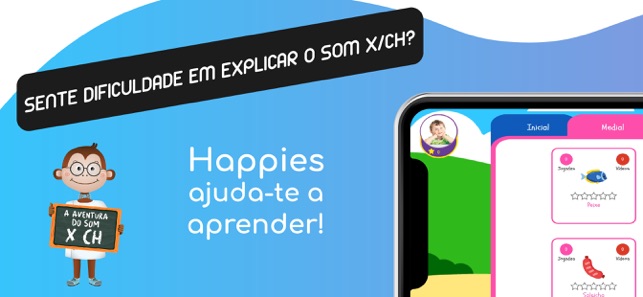 Happies - Aprende o som X/CH