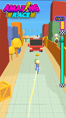 Amazing Race 3D screenshot 1