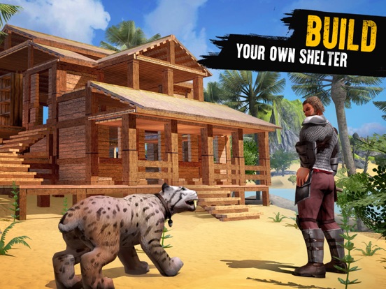 Jurassic Survival Island iPad screenshot 4 - Games app