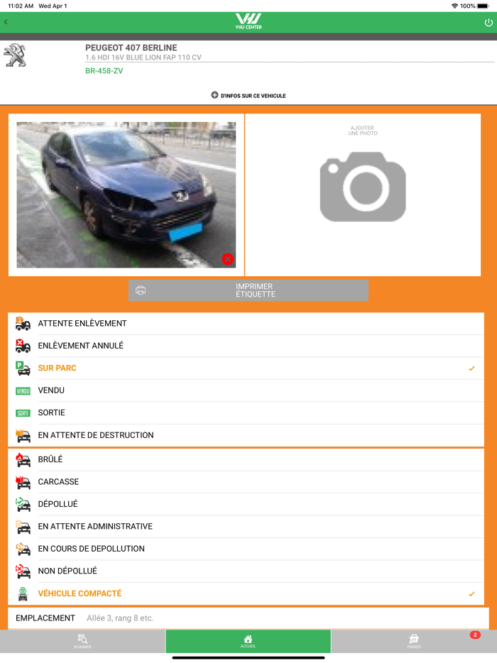 VHU CENTER par France Casse
