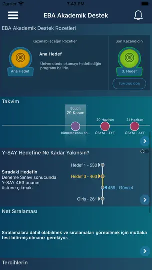 EBA Akademik Destek iPhone Ekran Görüntüsü 3